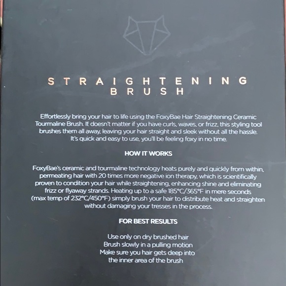 Foxybae straightening brush - Picture 4 of 6